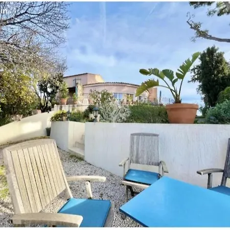 Villa Vue Mer Avec Rooftop, Jardin Pour 8 Pers A Pied Du Port *